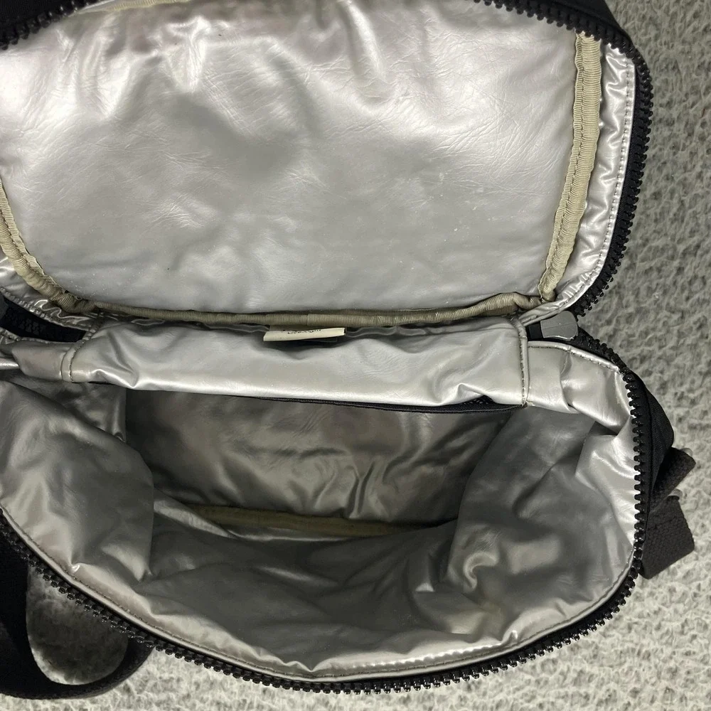 Kipling Lunch Bag Kids Black Nylon Abstract Insulated KI4305-L22 Live Light